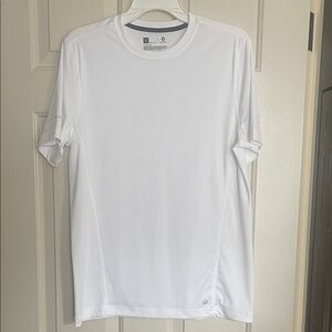 Xersion Men's Quick-Dri Athletic White Short Sleeve Tee Size Small